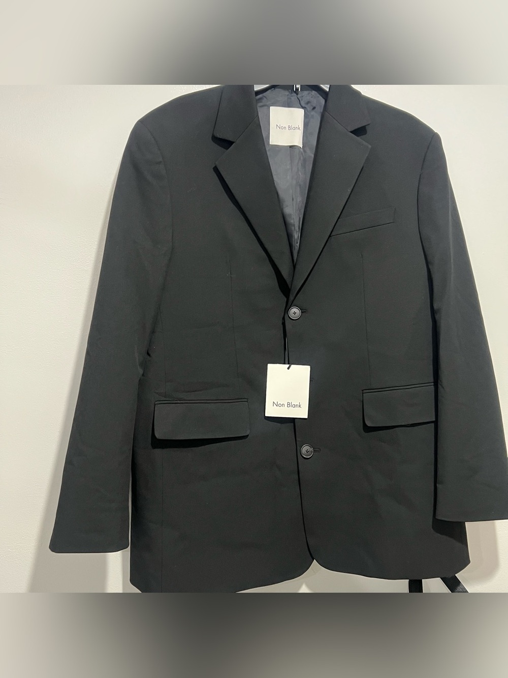 Non Blank Men's Black Blazer XL